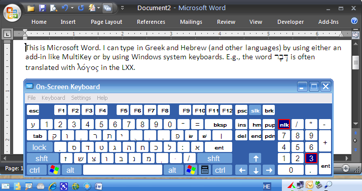 hebrew fonts for microsoft word